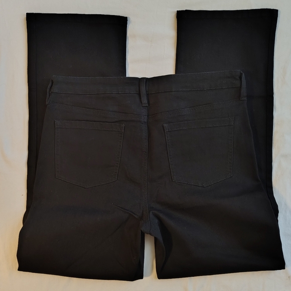 Buffalo David Bitton Alyssa High Rise Straight Leg Black Jeans SZ 12/32 NWT - Picture 3 of 9